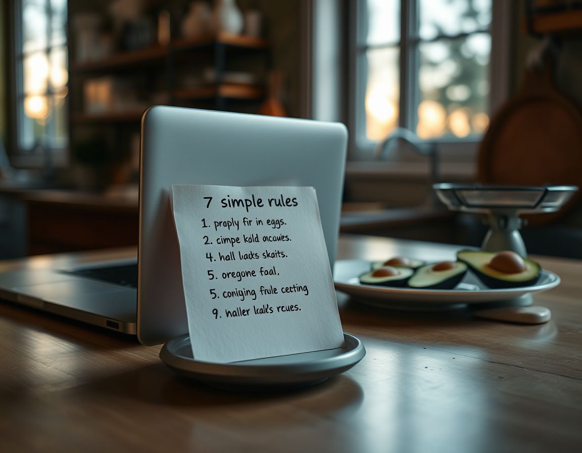 Keto Without the App: 7 Rules That Replace Logging