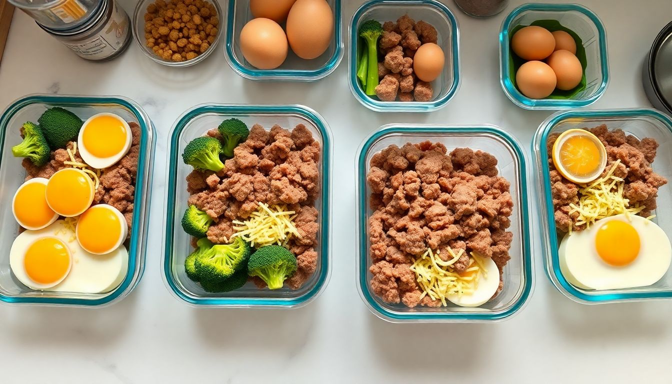 Keto Meal Prep: 5 Days for Under $50
