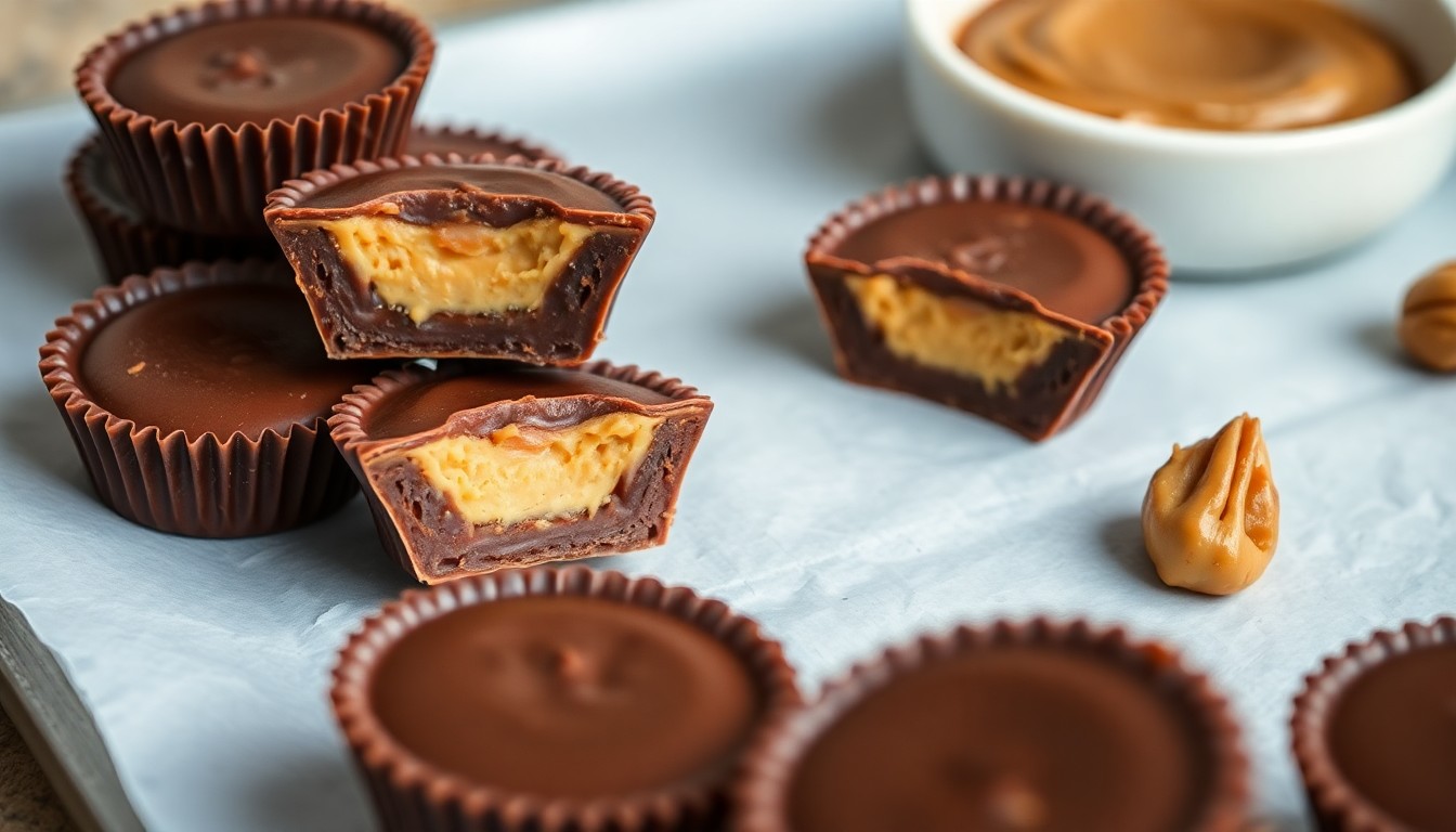 Chocolate-Peanut Butter Keto Cups