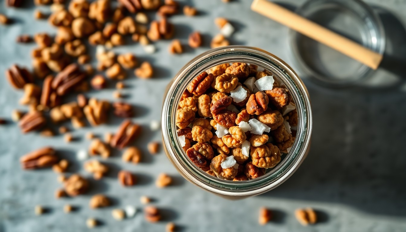 Keto Cinnamon Granola