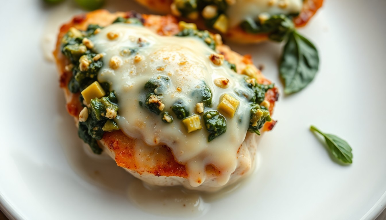Spinach-Artichoke Chicken