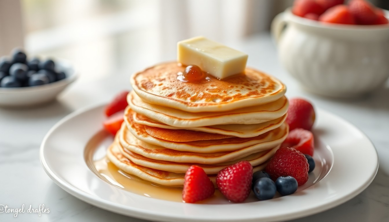 Cream Cheese Pancakes