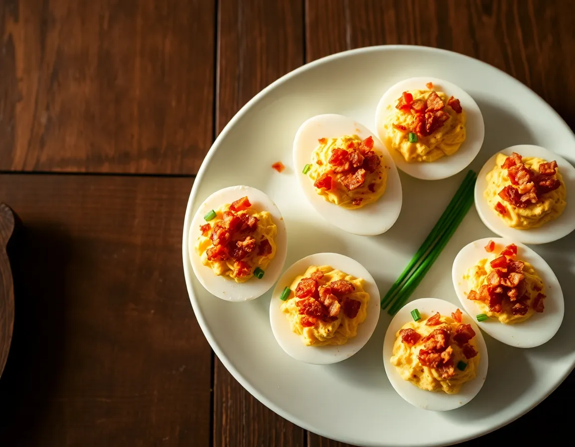 Bacon Deviled Eggs